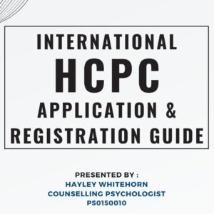 International HCPC Application & Registration Guide